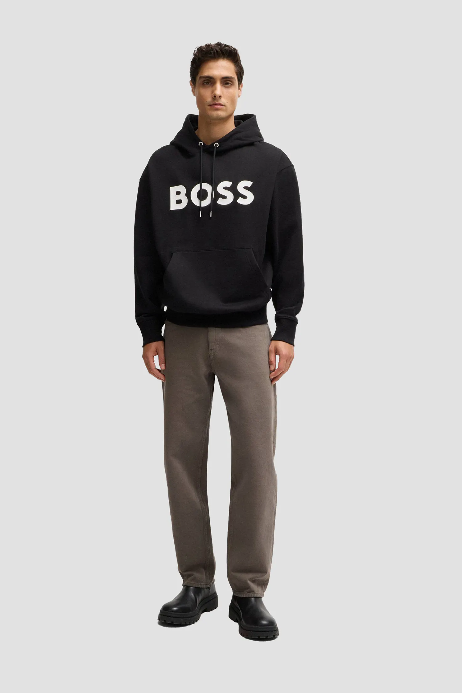 Мужские коричневые джинсы 2