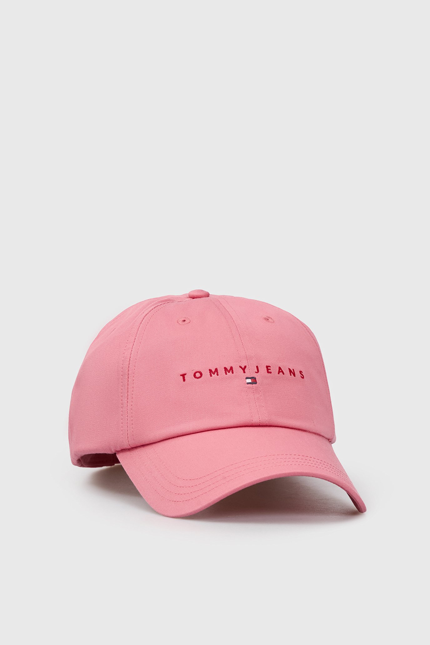 Женская розовая кепка TJW LINEAR LOGO 6 PANEL CAP 1