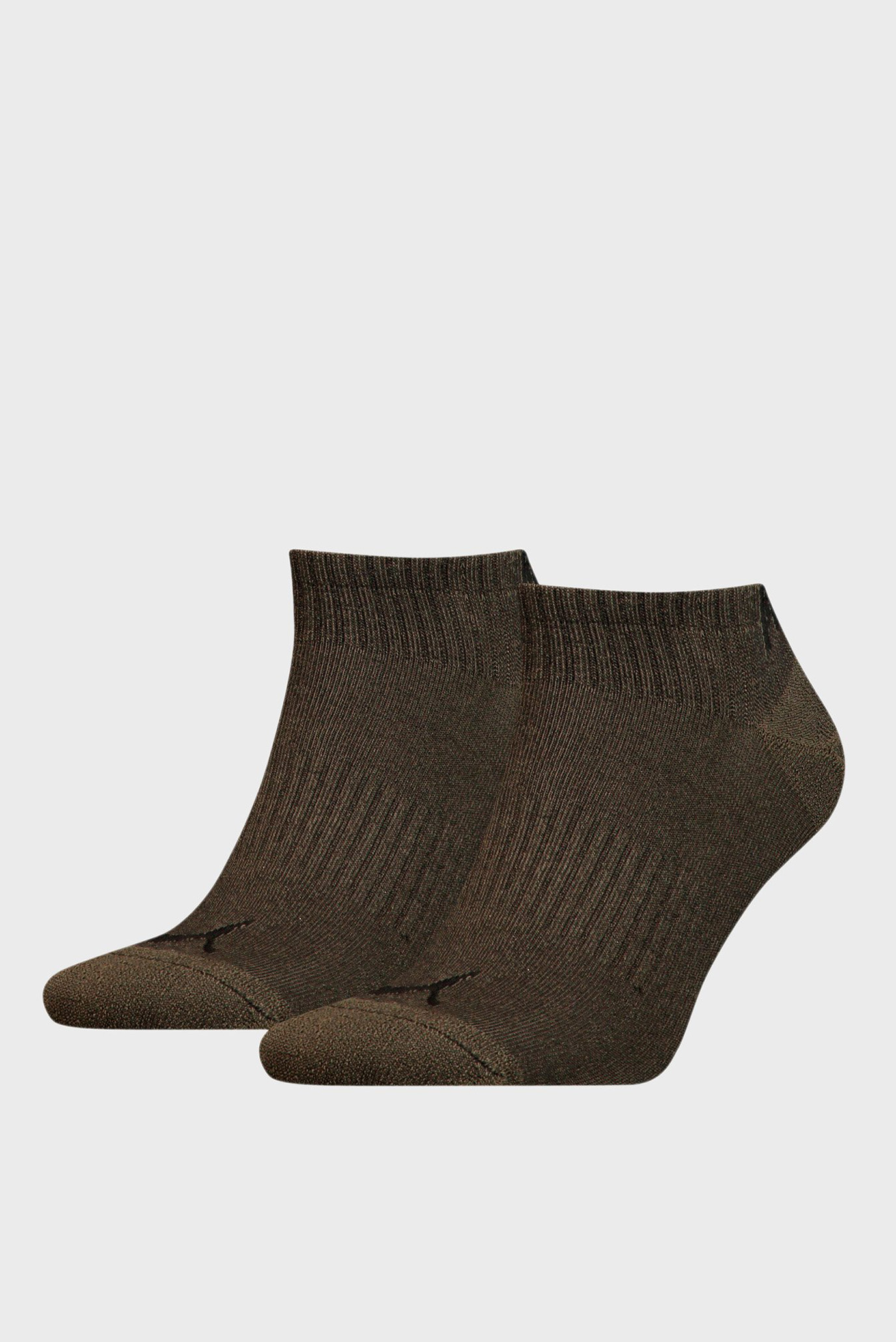 Мужские коричневые носки (2 пары) PUMA MEN COMFORT SNEAKER 1