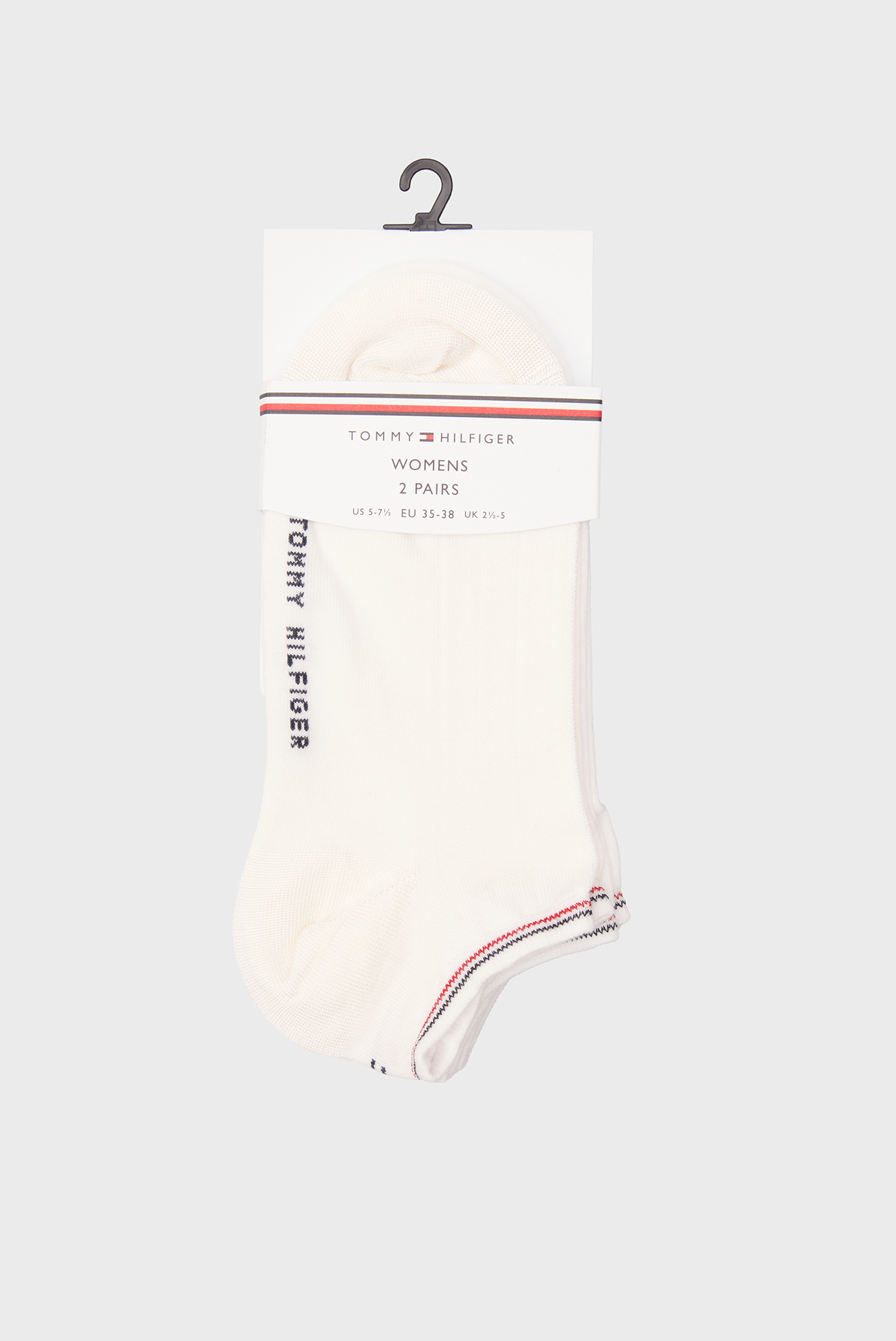 Женские белые носки (2 пары) SNEAKER SHINE Белый 35-38 Tommy Hilfiger 701233234 Женские белые носки (2 пары) SNEAKER SHINE Белый 35-38 Tommy Hilfiger 701233234