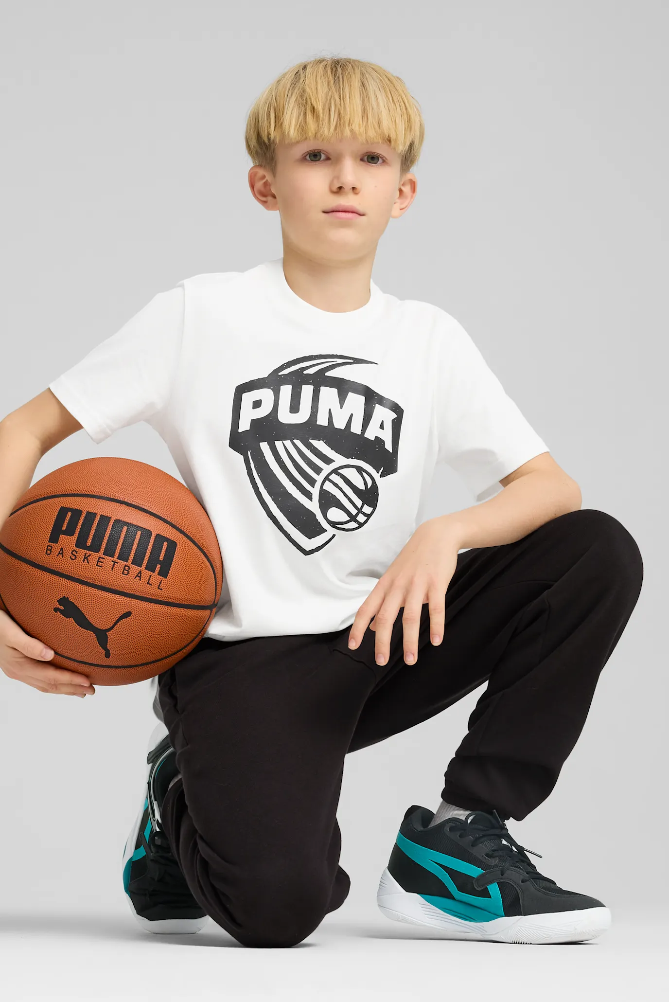 Дитяча біла футболка Posterize Basketball Tee I Youth 2