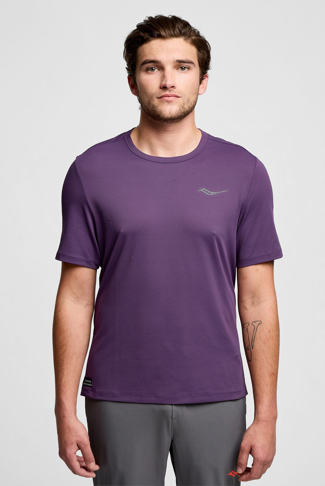 Чоловіча фіолетова футболка ENDORPHIN 1