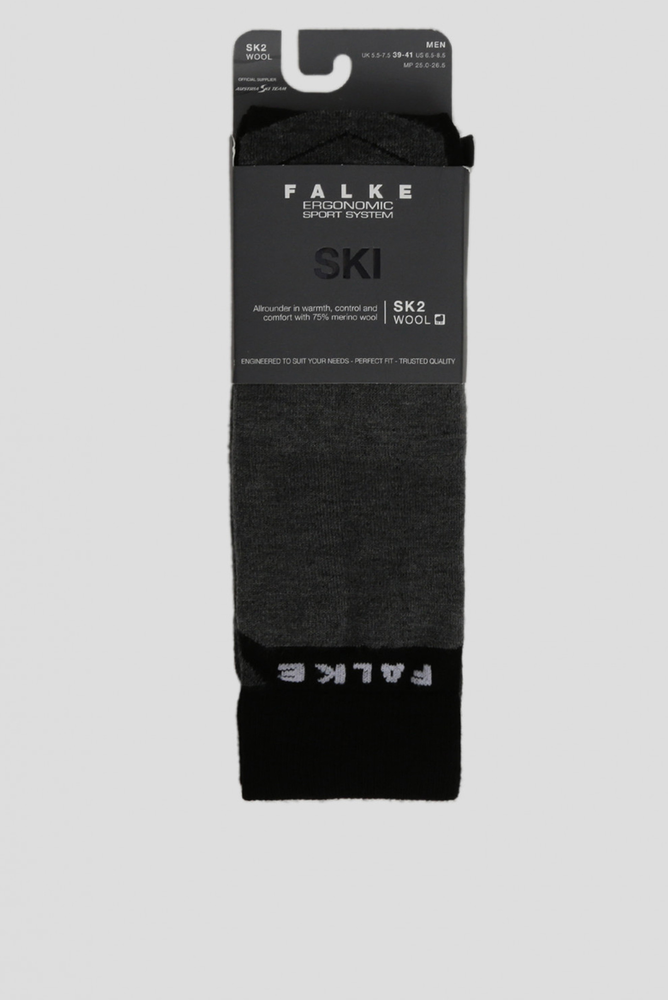 Жіночі лижні шкарпетки з візерунком SK2 WOOL 1