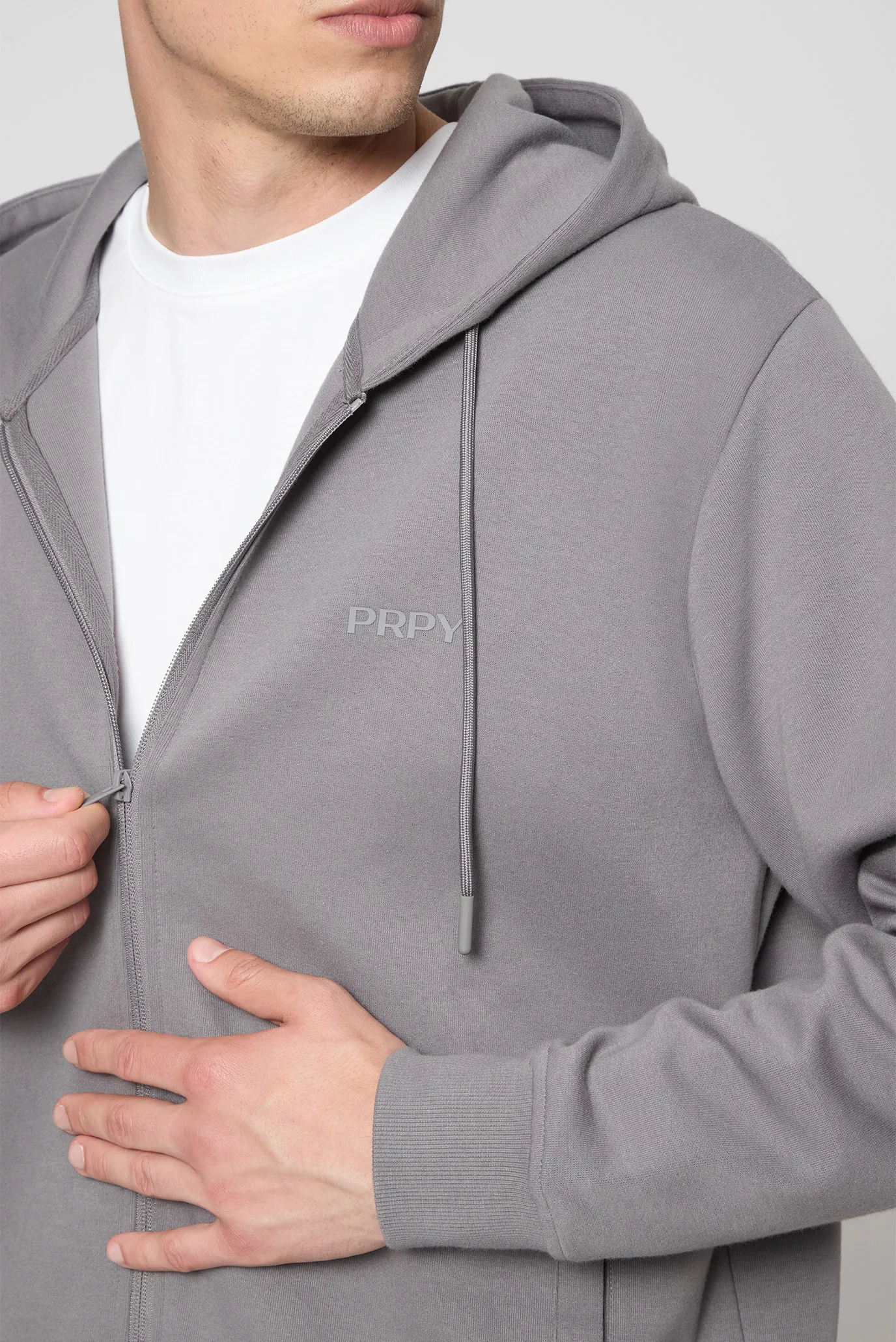 Чоловіче сіре худі 2