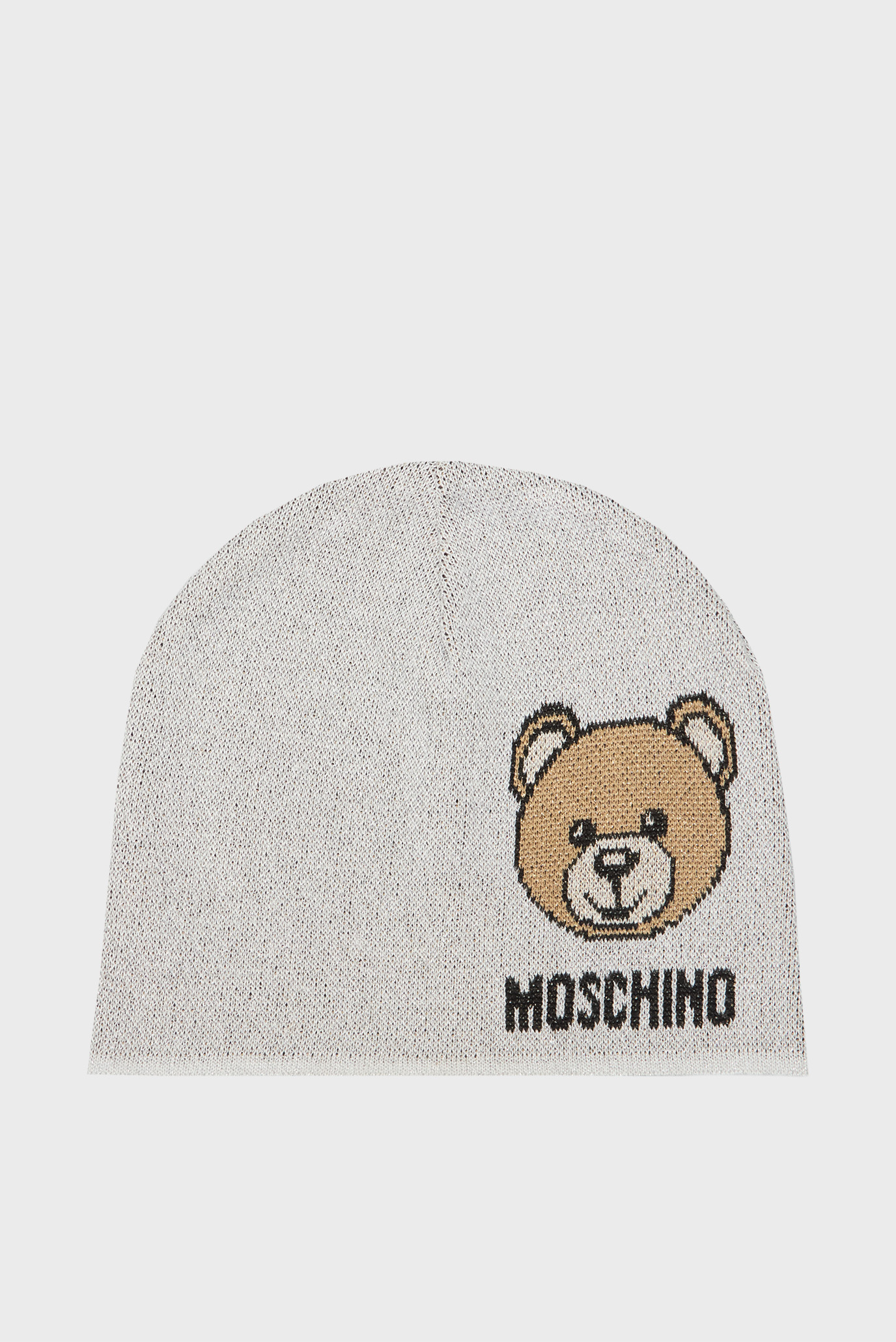 Женская серебристая шапка Серебряный ONESIZE Moschino 65214 - M2346 Женская серебристая шапка Серебряный ONESIZE Moschino 65214 - M2346