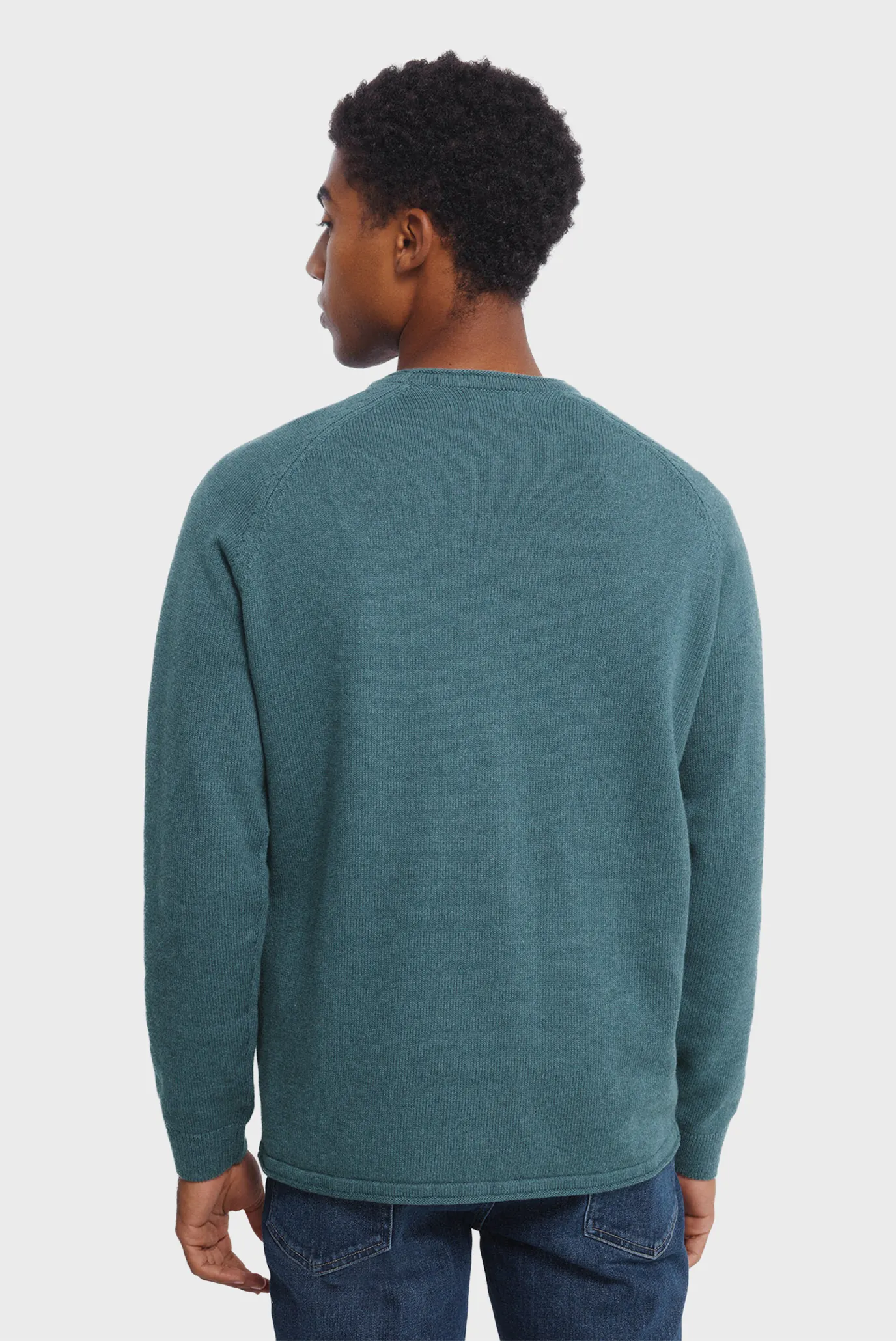 Мужской бирюзовый джемпер 3