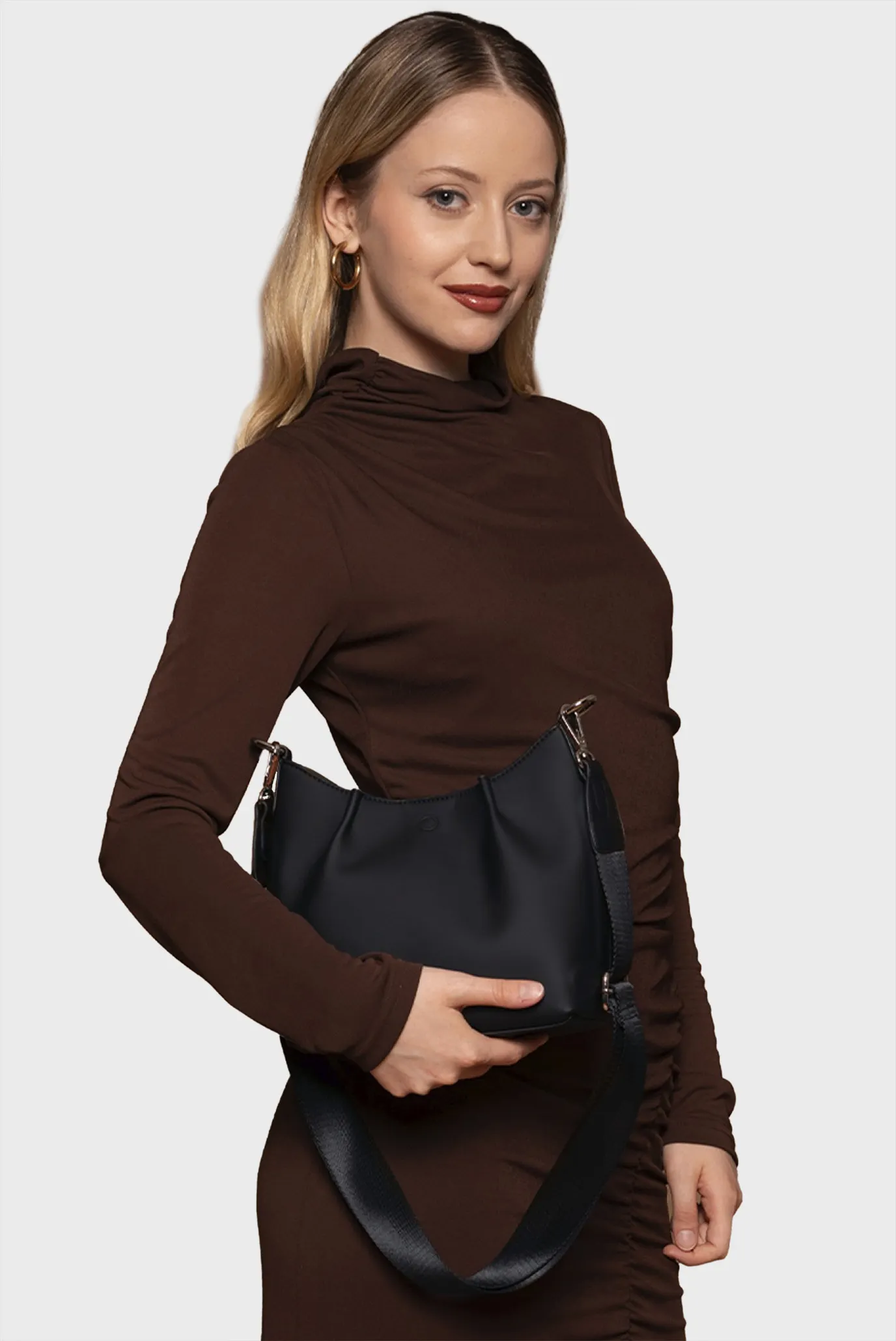 Женская черная сумка Stily 2