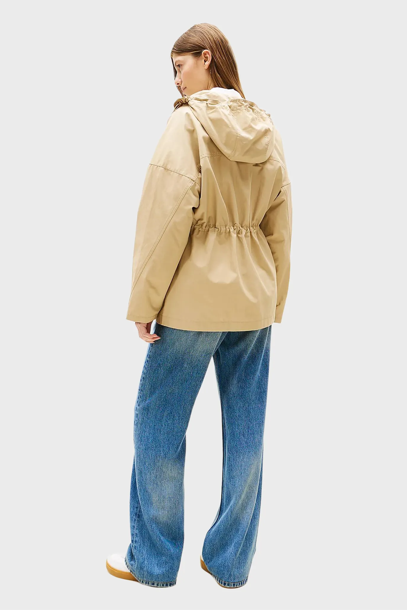 Женская бежевая куртка COTTON NYLON REG 3