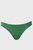 Жіночі зелені трусики від купальника у смужку PUMA Swim Women Ribbed Brazi