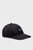 Чоловіча чорна кепка MONO LOGO PATCH CAP