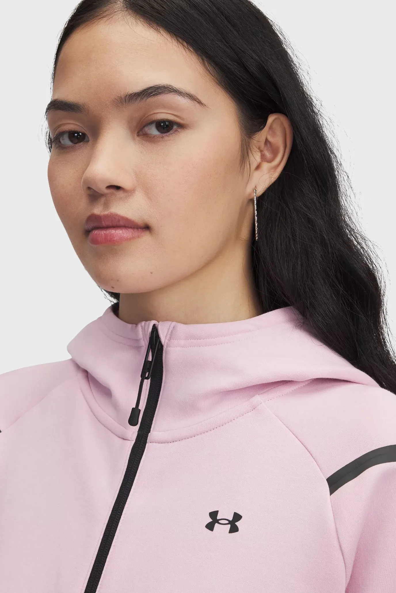 Жіноче рожеве худі Unstoppable Fleece FZ 3