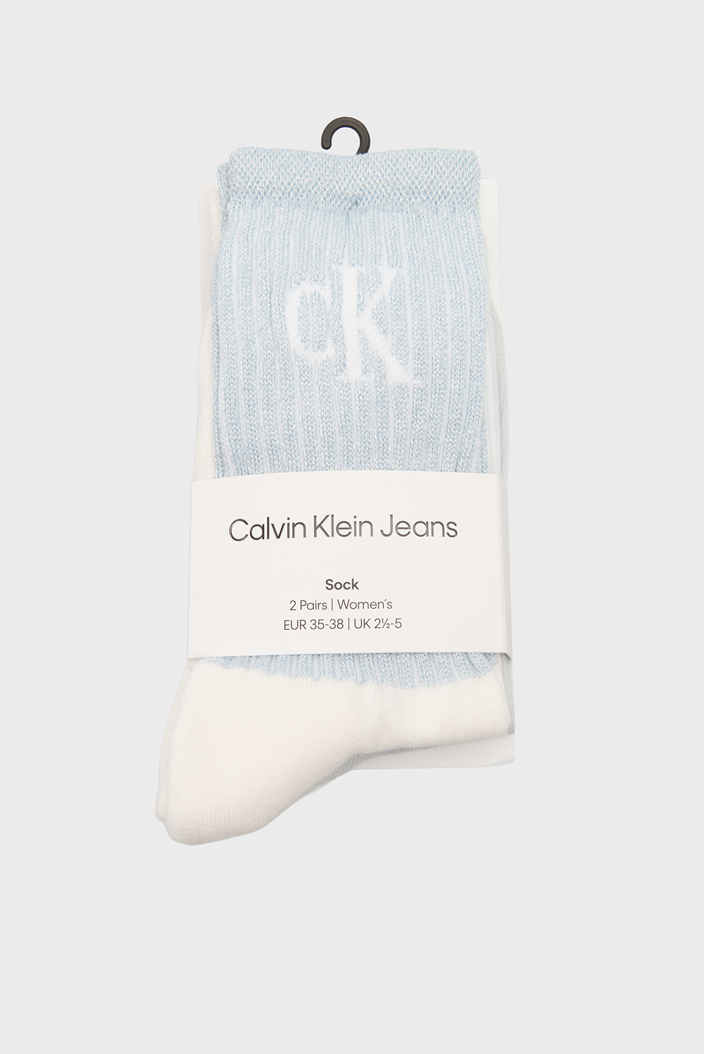Женские носки (2 пары) GLOSSY Разноцветный 35-38 Calvin Klein Jeans 701229467 Женские носки (2 пары) GLOSSY Разноцветный 35-38 Calvin Klein Jeans 701229467