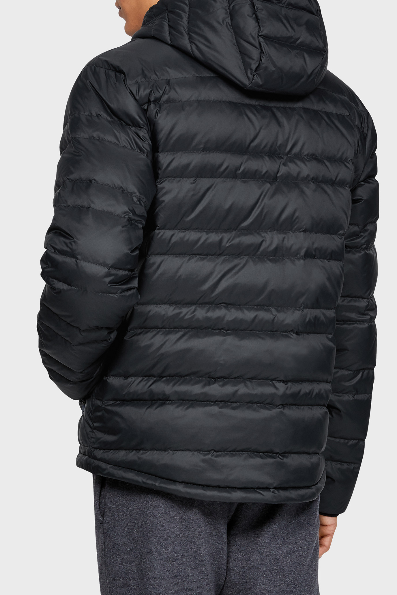 ua armour down hooded jacket