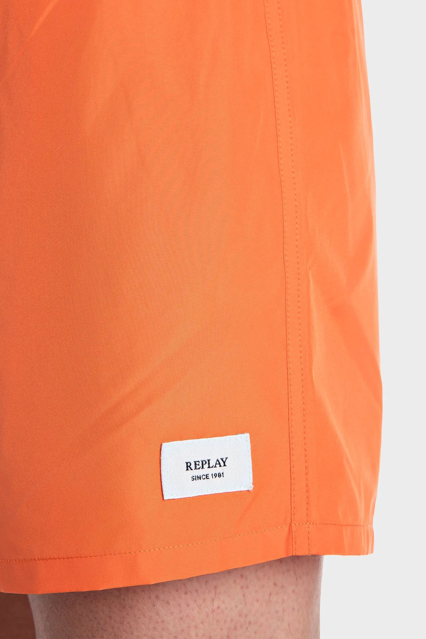 Чоловічі помаранчеві плавальні шорти 5