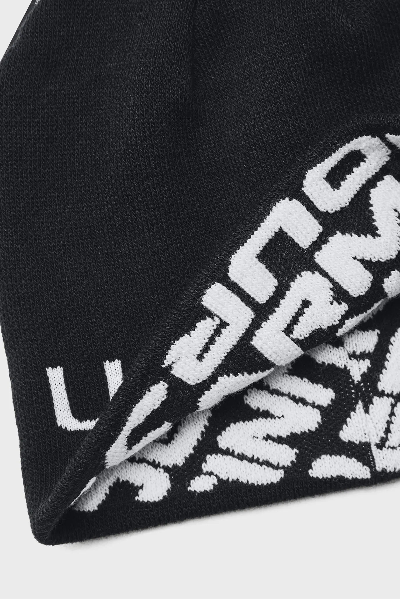 Дитяча чорна двостороння шапка Reversible Halftime Beanie 2