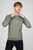 Мужской зеленый свитер