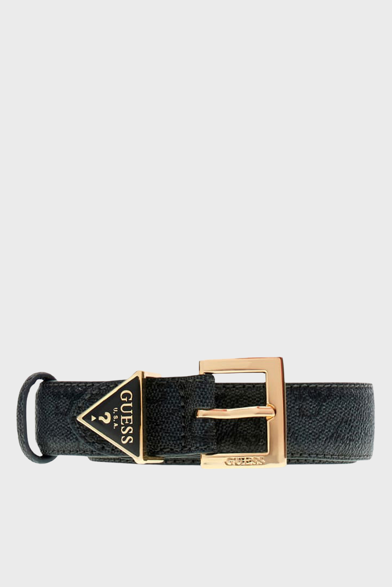 Женский черный ремень с узором Черный S Guess BW9291.P5425;CLO Женский черный ремень с узором Черный S Guess BW9291.P5425;CLO