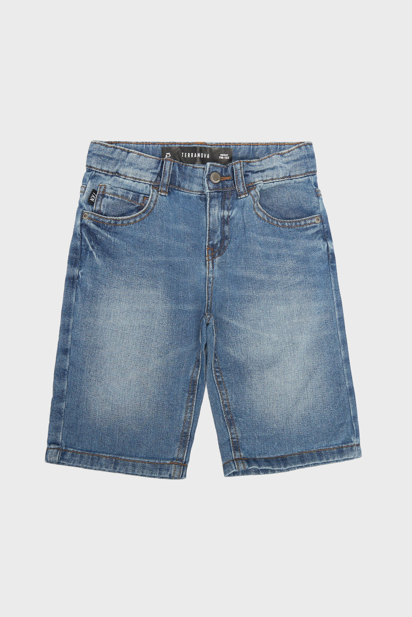 Детские синие джинсовые шорты Regular Fit 1