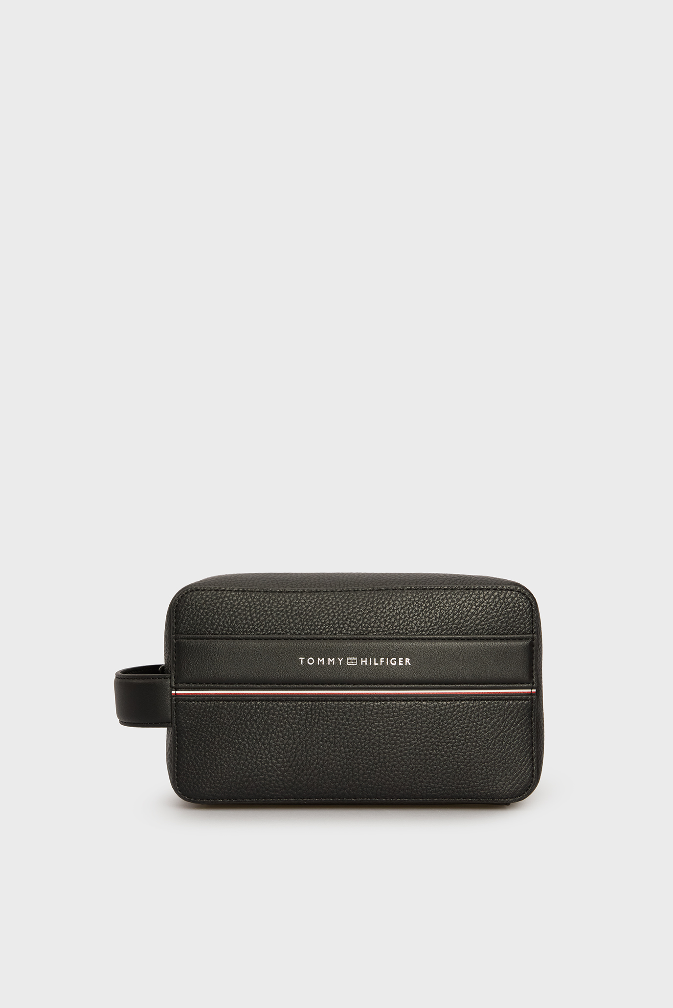 Мужской черный несессер TH CORP WASHBAG PU 1