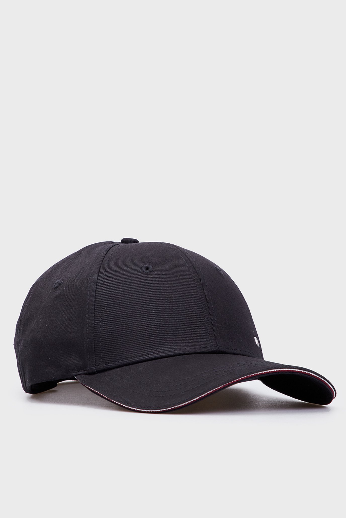 Чоловіча чорна кепка TH CORPORATE COTTON 6 PANEL CAP 1