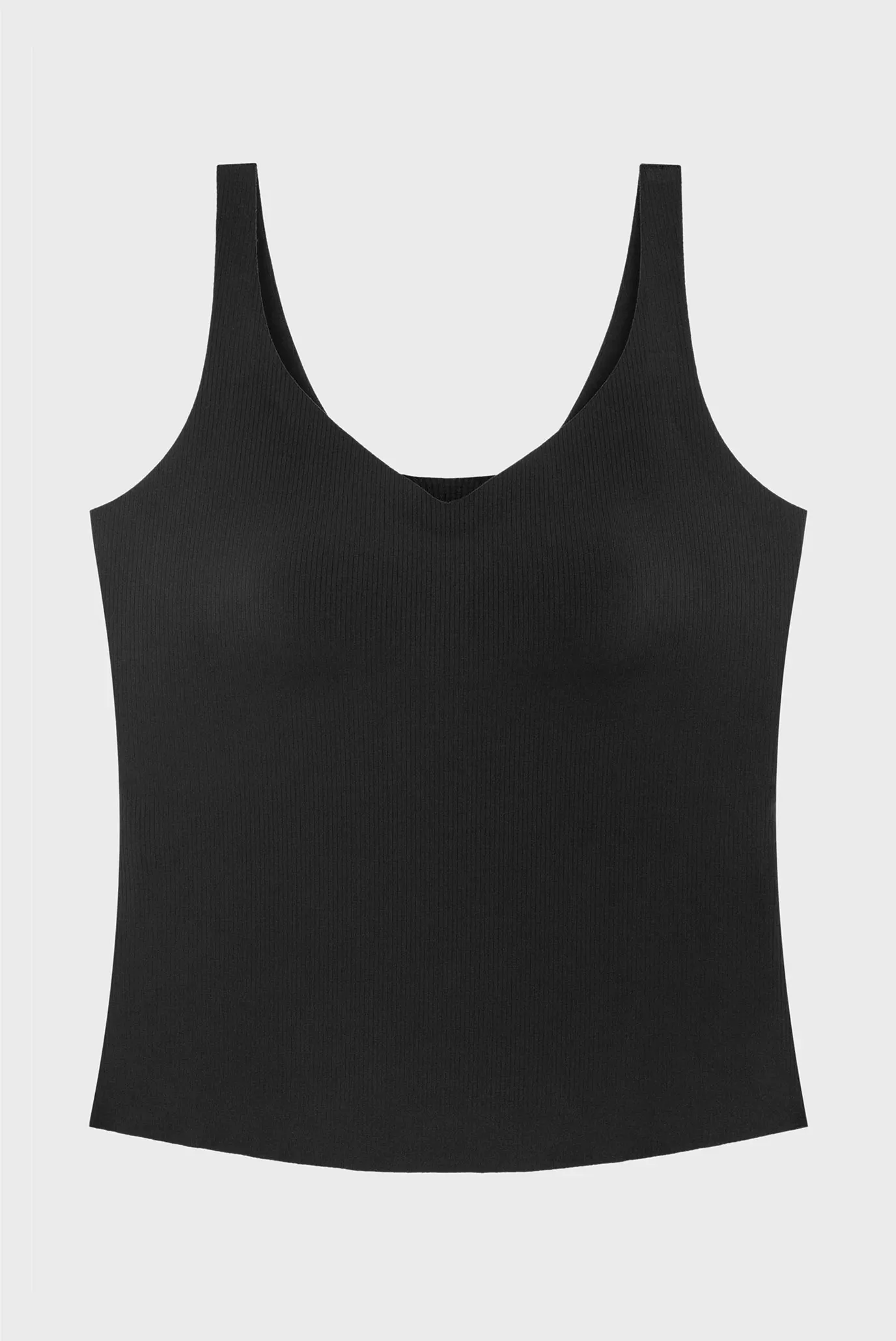 Женская черная майка 5