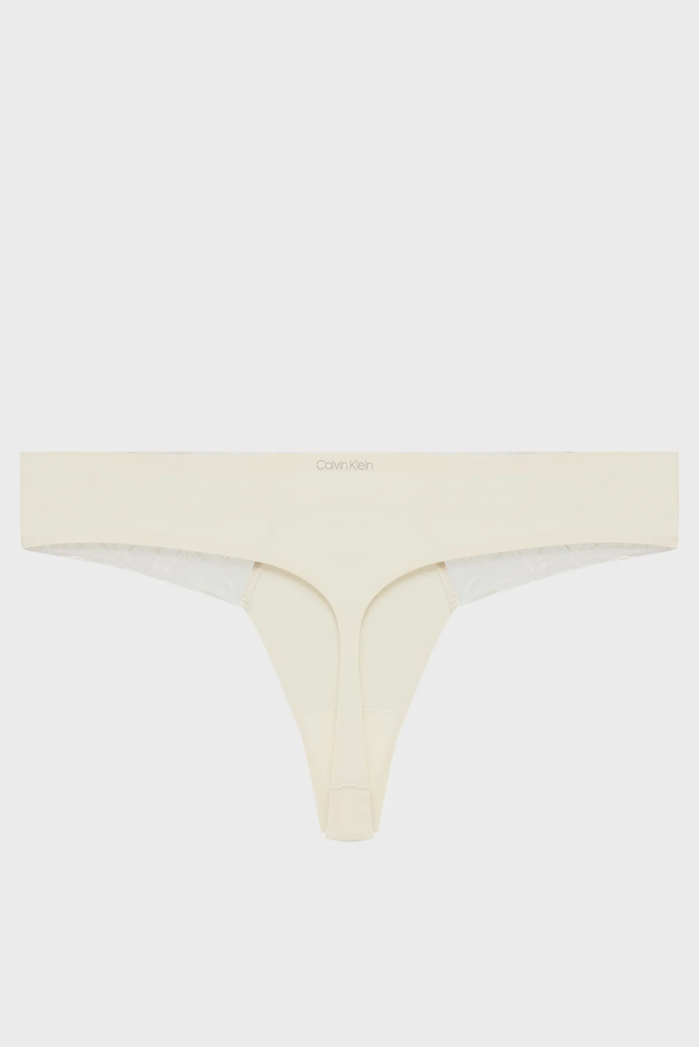 Жіночі білі трусики THONG 8