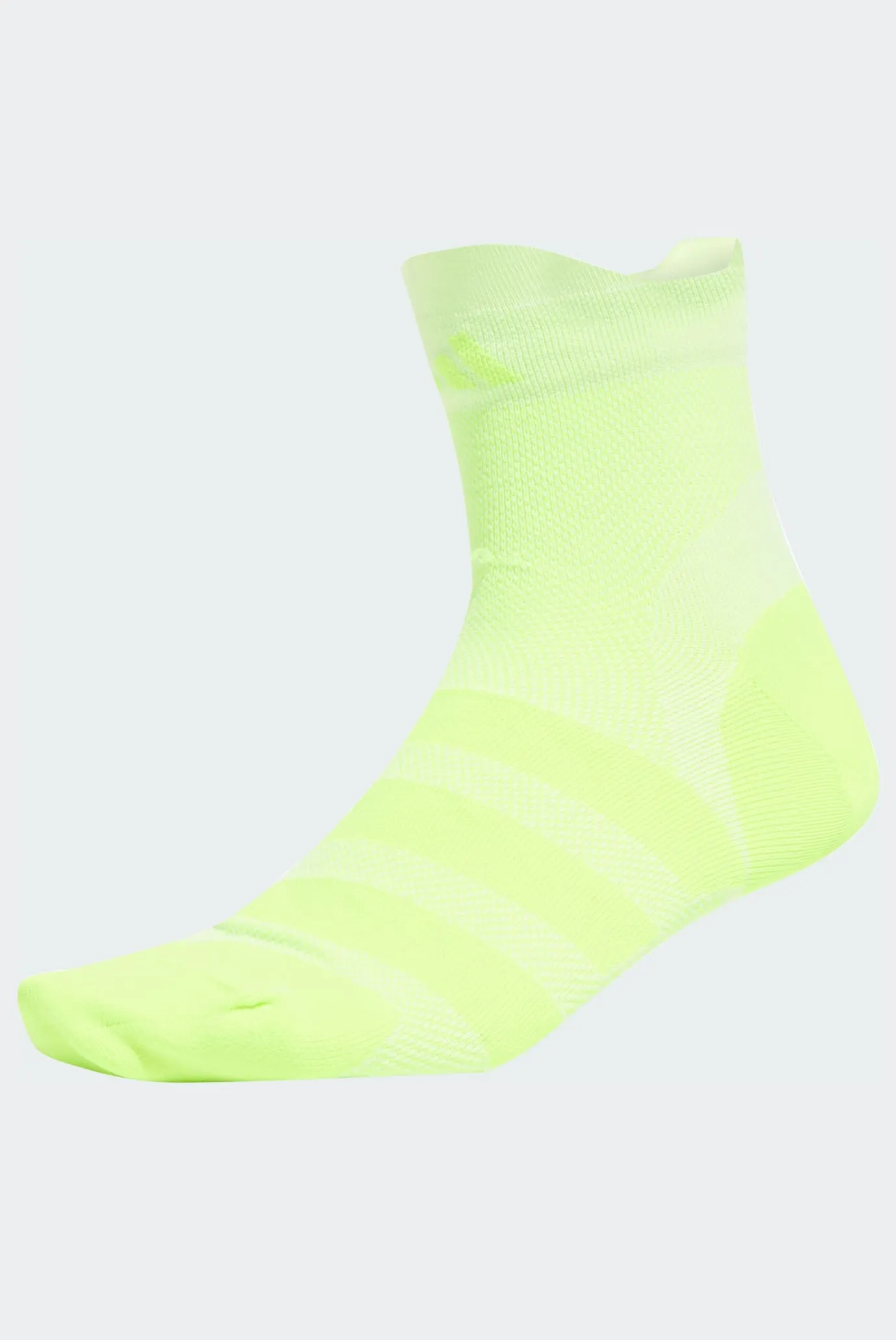 Салатовые носки RUNxADIZERO 1