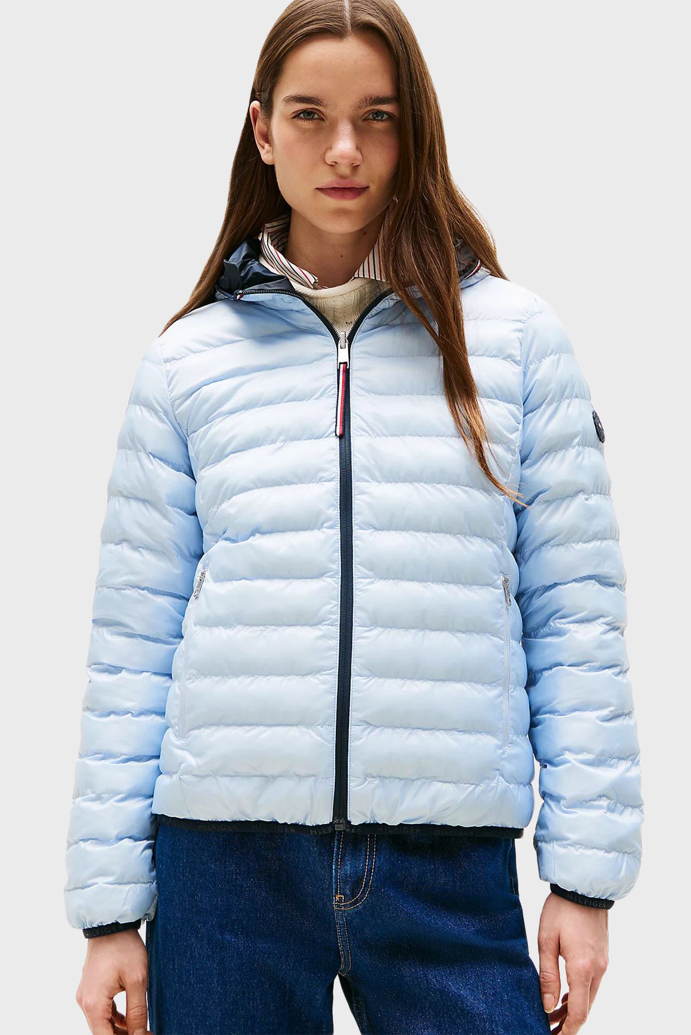 Женская двусторонняя куртка REVERSIBLE LW PADDED JACKET Разноцветный XS Tommy Hilfiger WW0WW45317 Женская двусторонняя куртка REVERSIBLE LW PADDED JACKET Разноцветный XS Tommy Hilfiger WW0WW45317