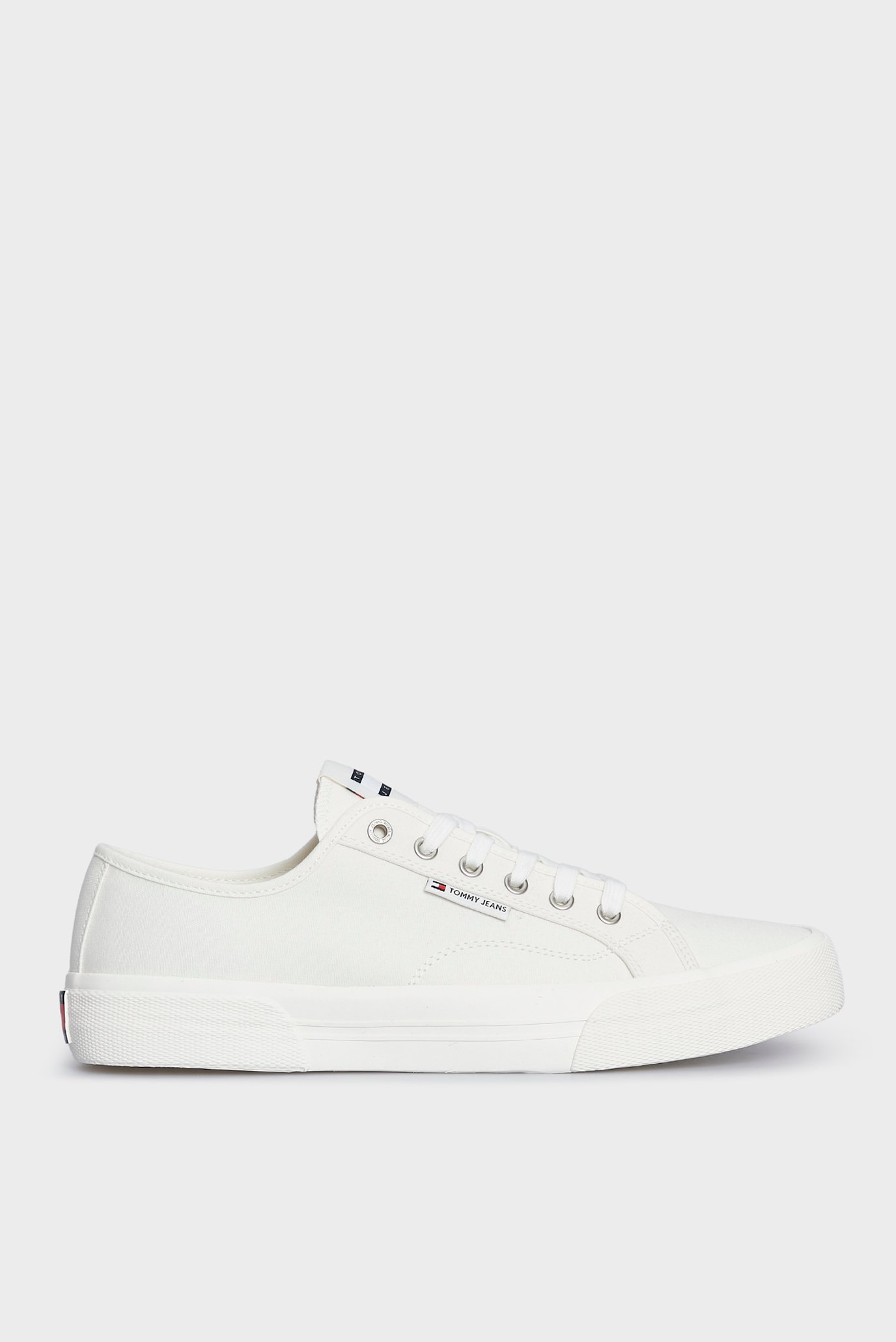 Мужские белые кеды TJM  LACE UP CANVAS COLOR 1