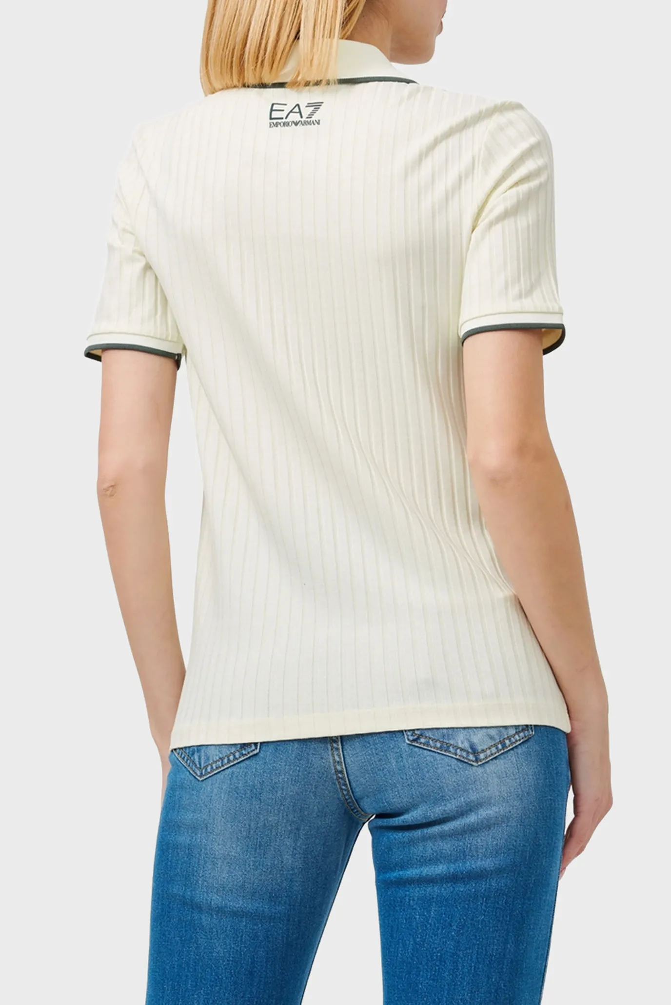 Женское белое поло 6