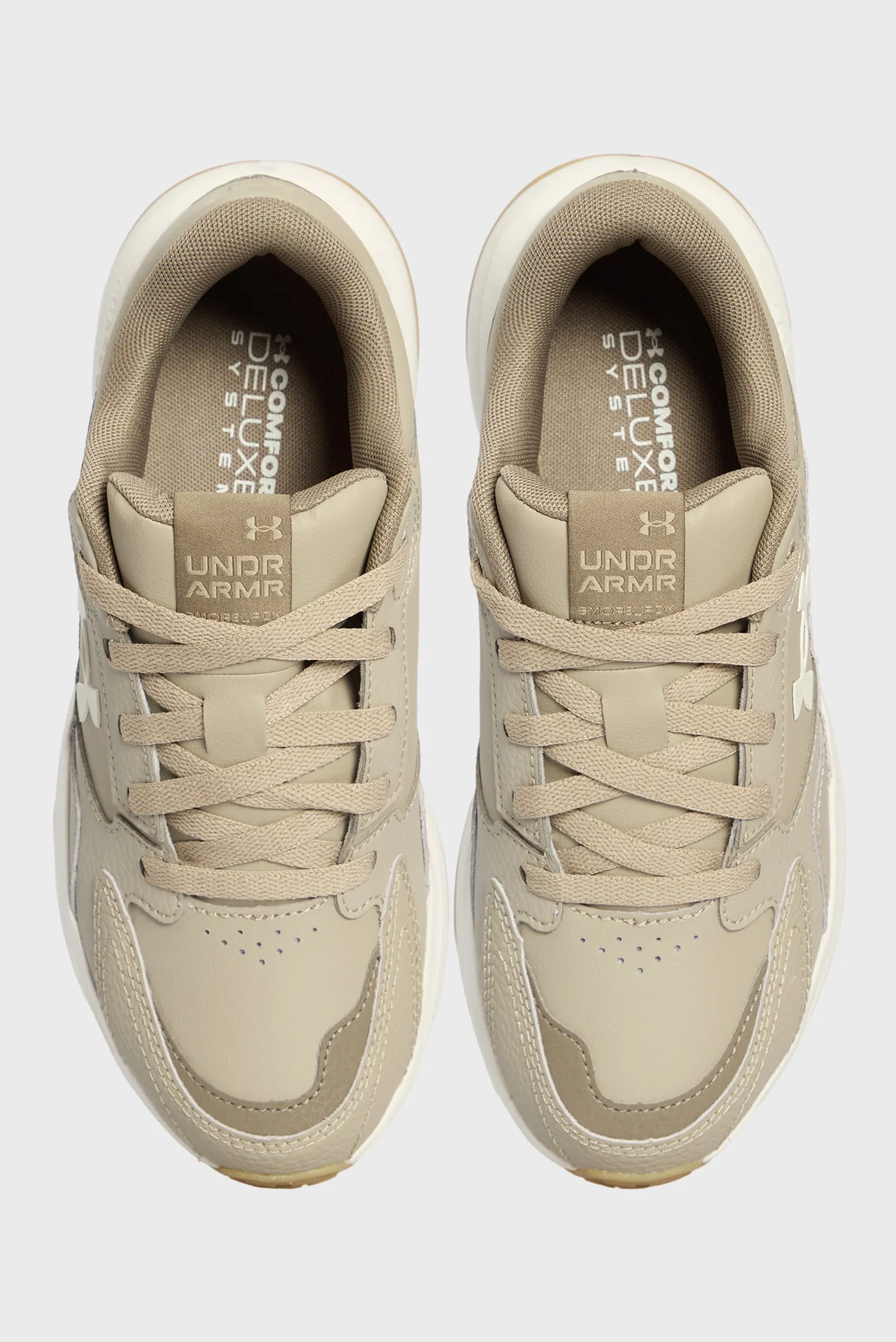 Чоловічі бежеві кросівки UA Edge LTHR 4