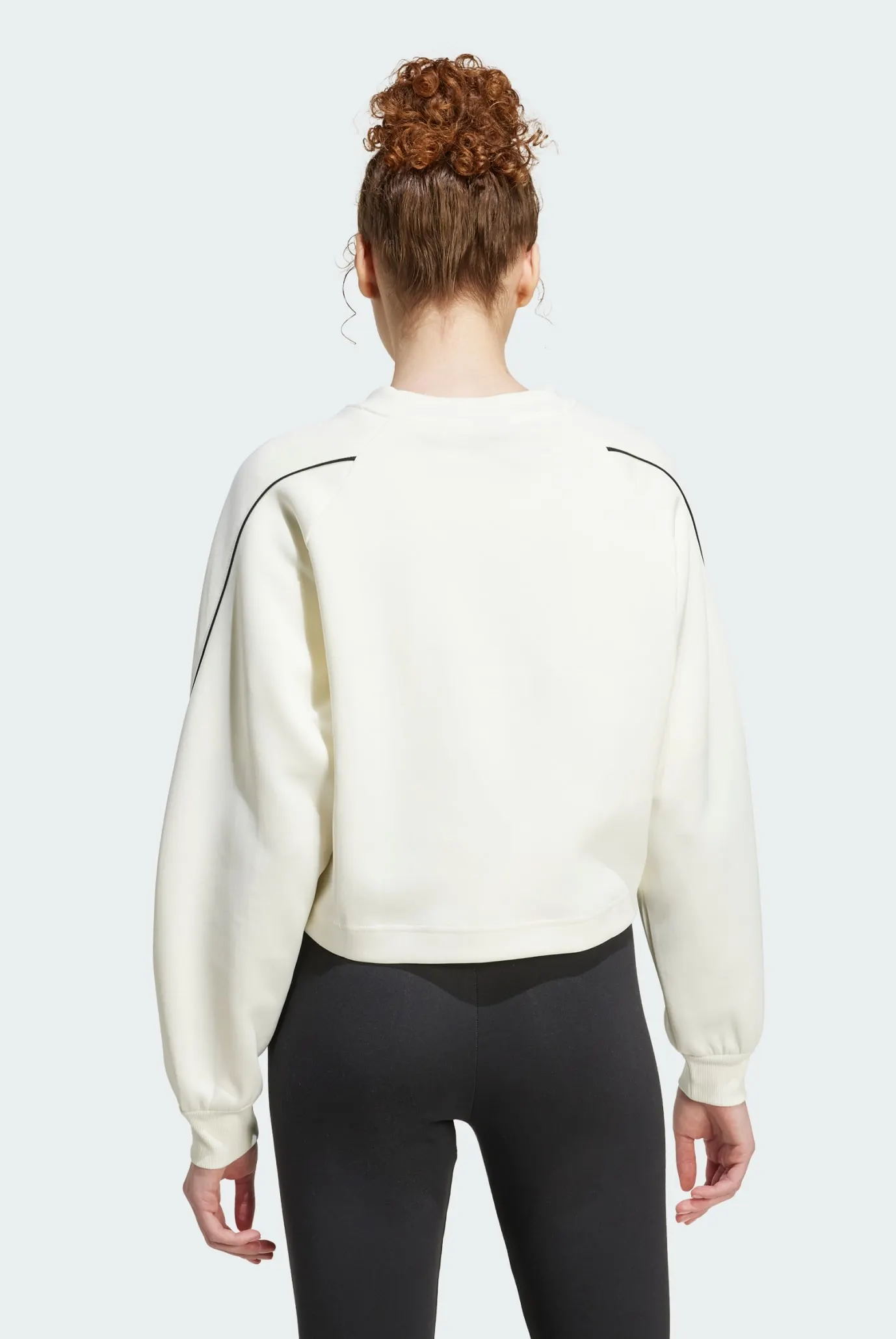 Женский белый свитшот Stadium 3-Stripes Crewneck 3