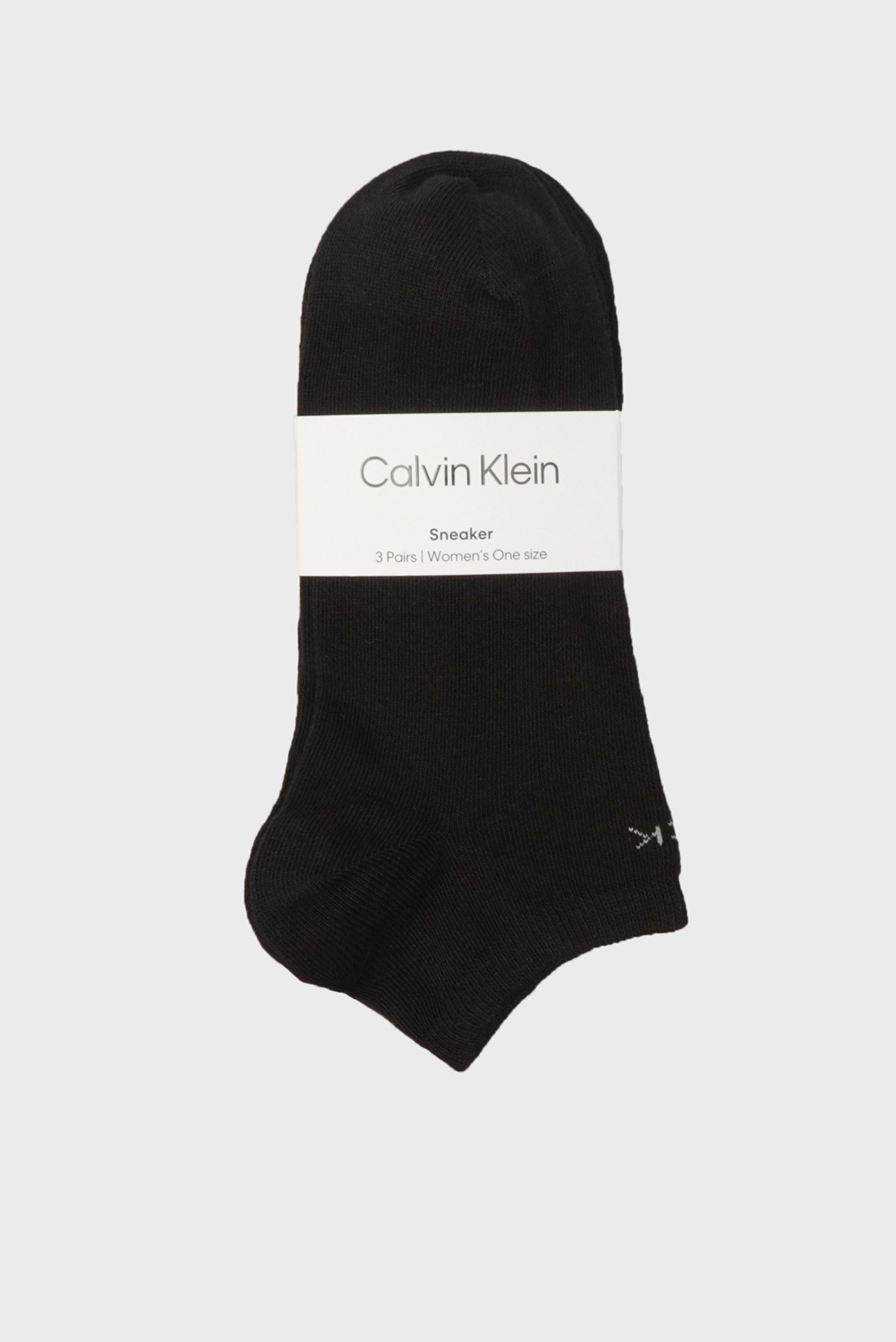 Женские черные носки (3 пары) Черный ONESIZE Calvin Klein 701218768 Женские черные носки (3 пары) Черный ONESIZE Calvin Klein 701218768