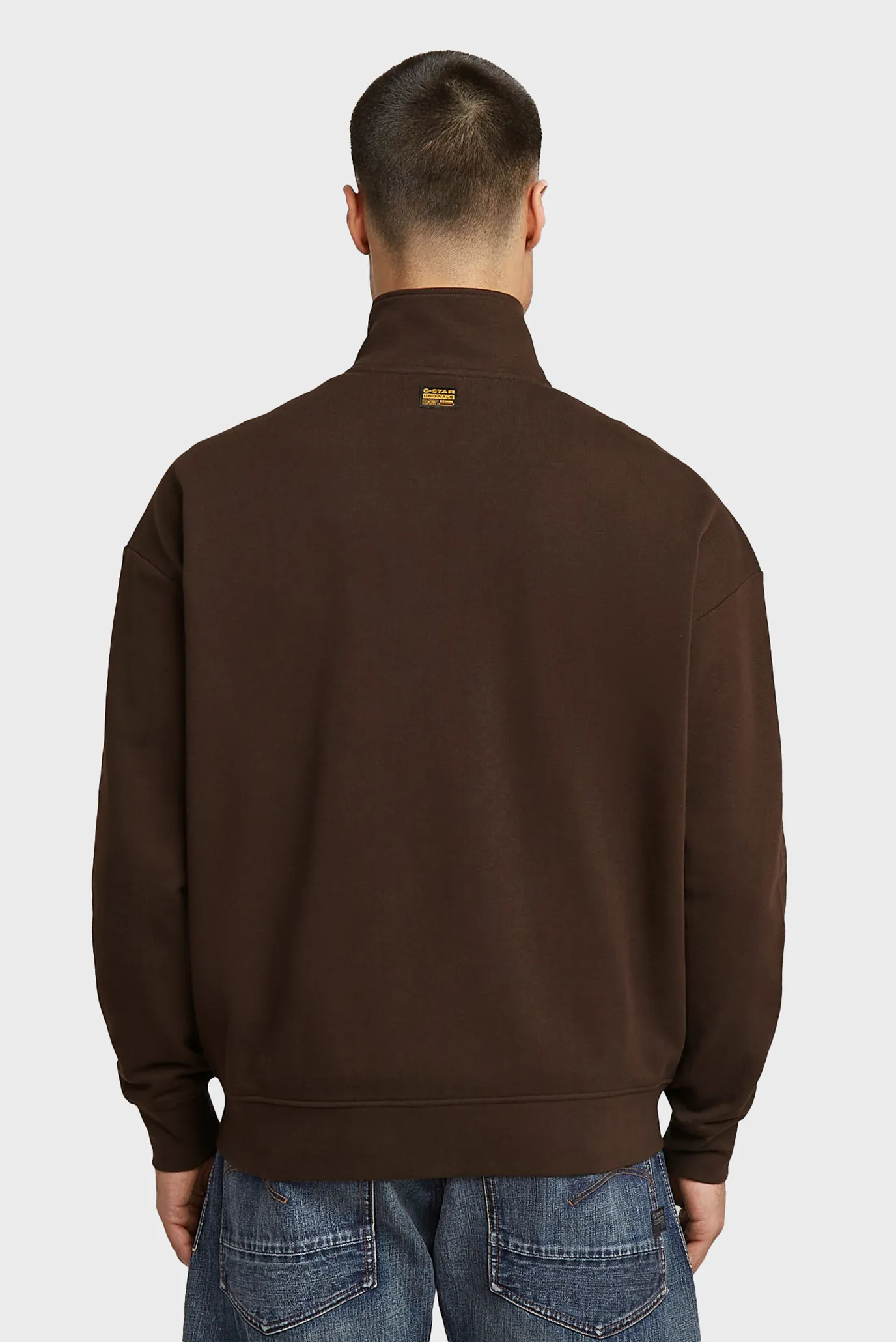 Чоловіча темно-коричнева спортивна кофта Rovic 3