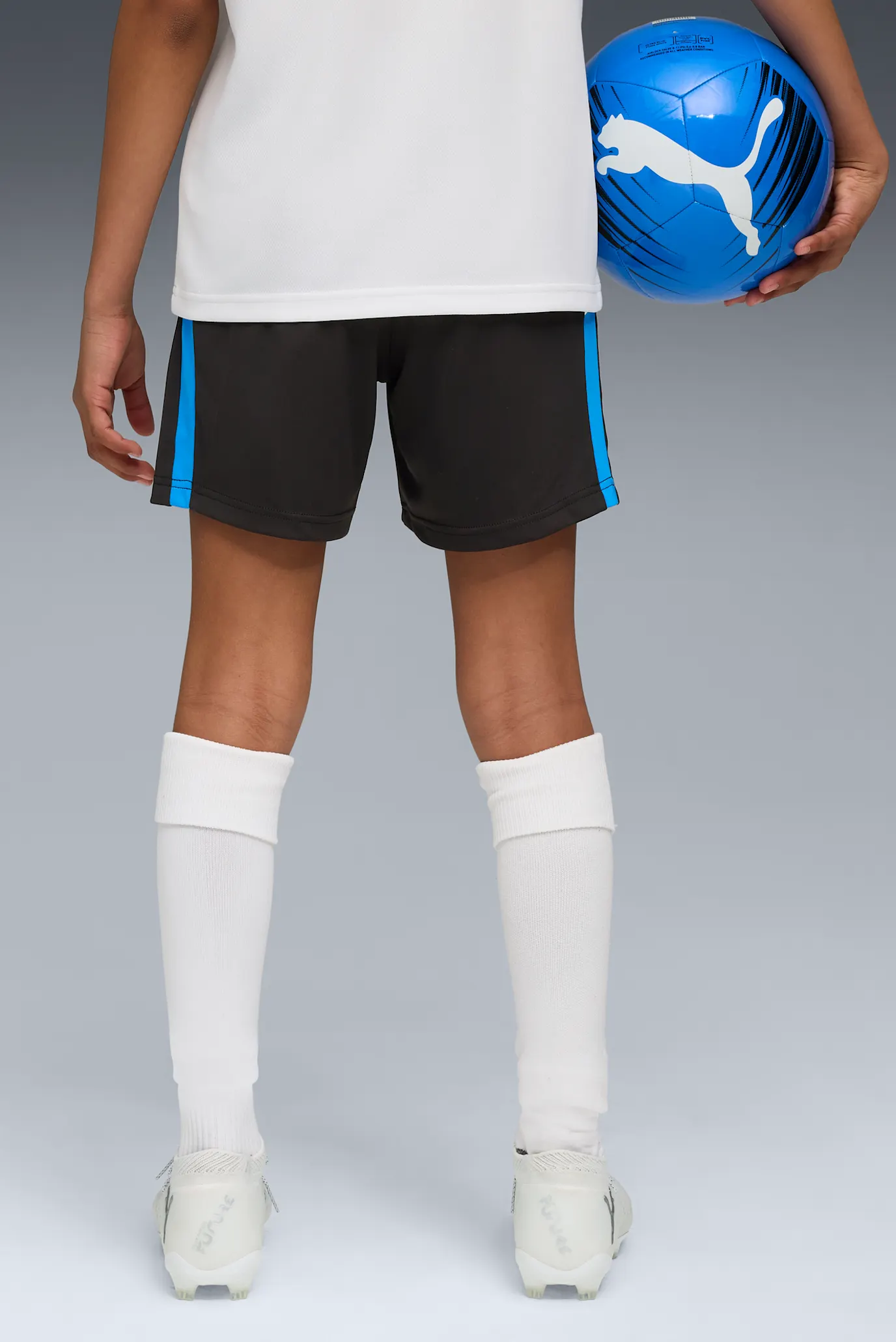 Детские черные шорты individualFINAL Training Shorts Youth 3