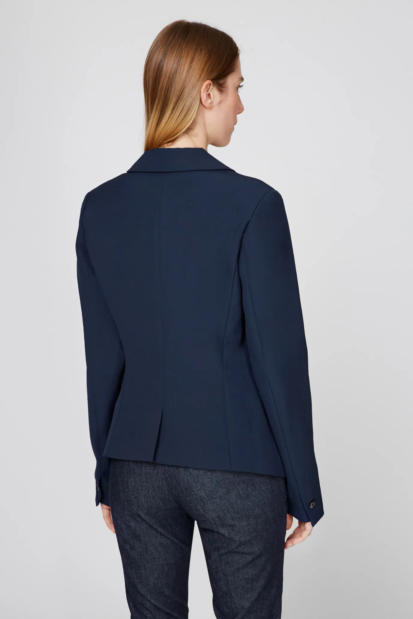 Жіночий синій жакет 3