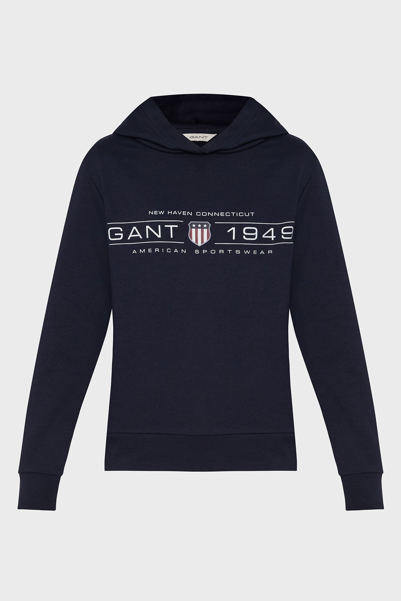 Женское синее худи REG SHIELD HOODIE 1