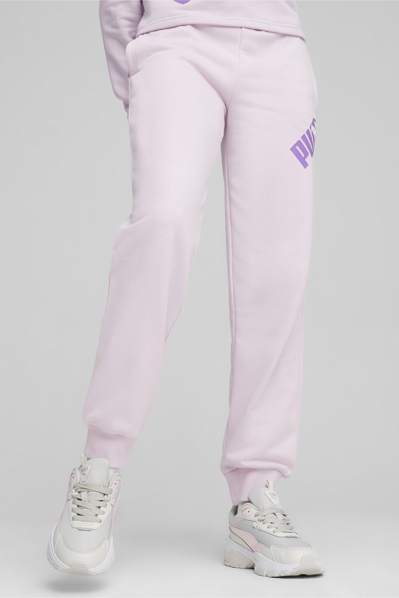 Жіночі бузкові спортивні штани PUMA POWER Women's Pants 1