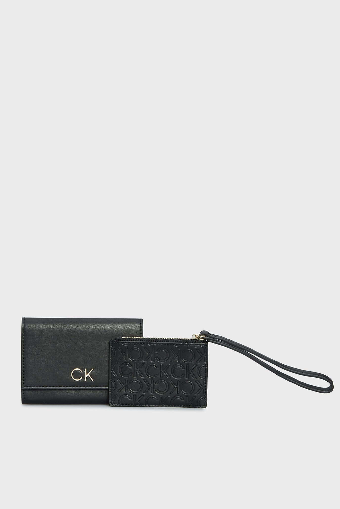 Женский черный кошелек RE-LOCK BIFOLD & CARDHOLDER SM 1