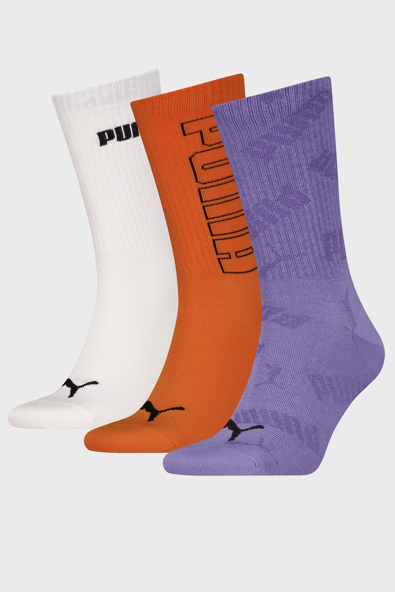 Носки (3 пары) PUMA Unisex Crew Socks 3 pack 1