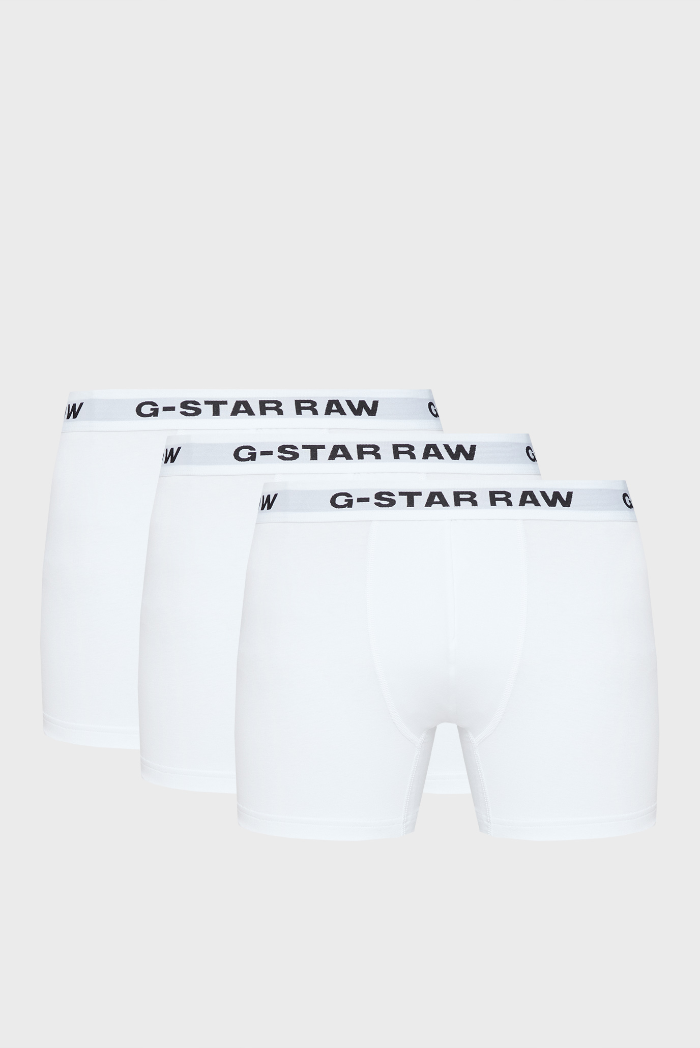Мужские белые боксеры (3 шт) Boxer briefs Белый XXL G-Star RAW D23771,D516 Мужские белые боксеры (3 шт) Boxer briefs Белый XXL G-Star RAW D23771,D516