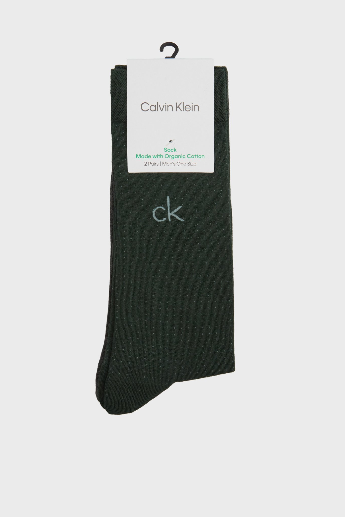 Мужские носки (2 пары) CK MEN SOCK DROPNEEDLE GRID 1