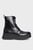 Женские черные кожаные ботинки PITCHED COMBAT BOOT