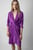 Женское фиолетовое платье ROZO SATIN