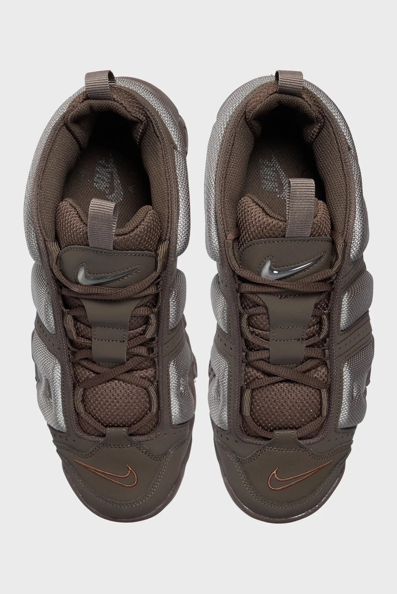 Мужские темно-коричневые кроссовки AIR MORE UPTEMPO LOW 4