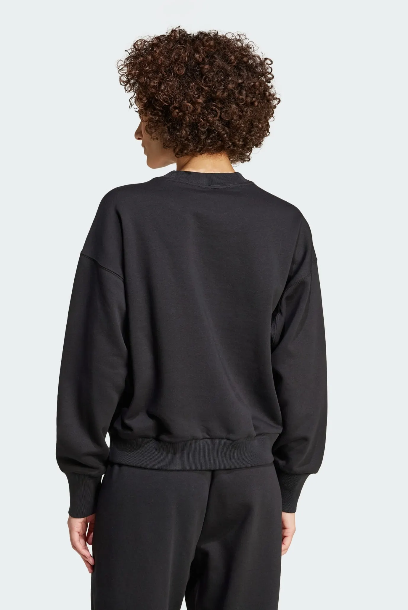 Женский черный свитшот ALL SZN Fleece Loose 2