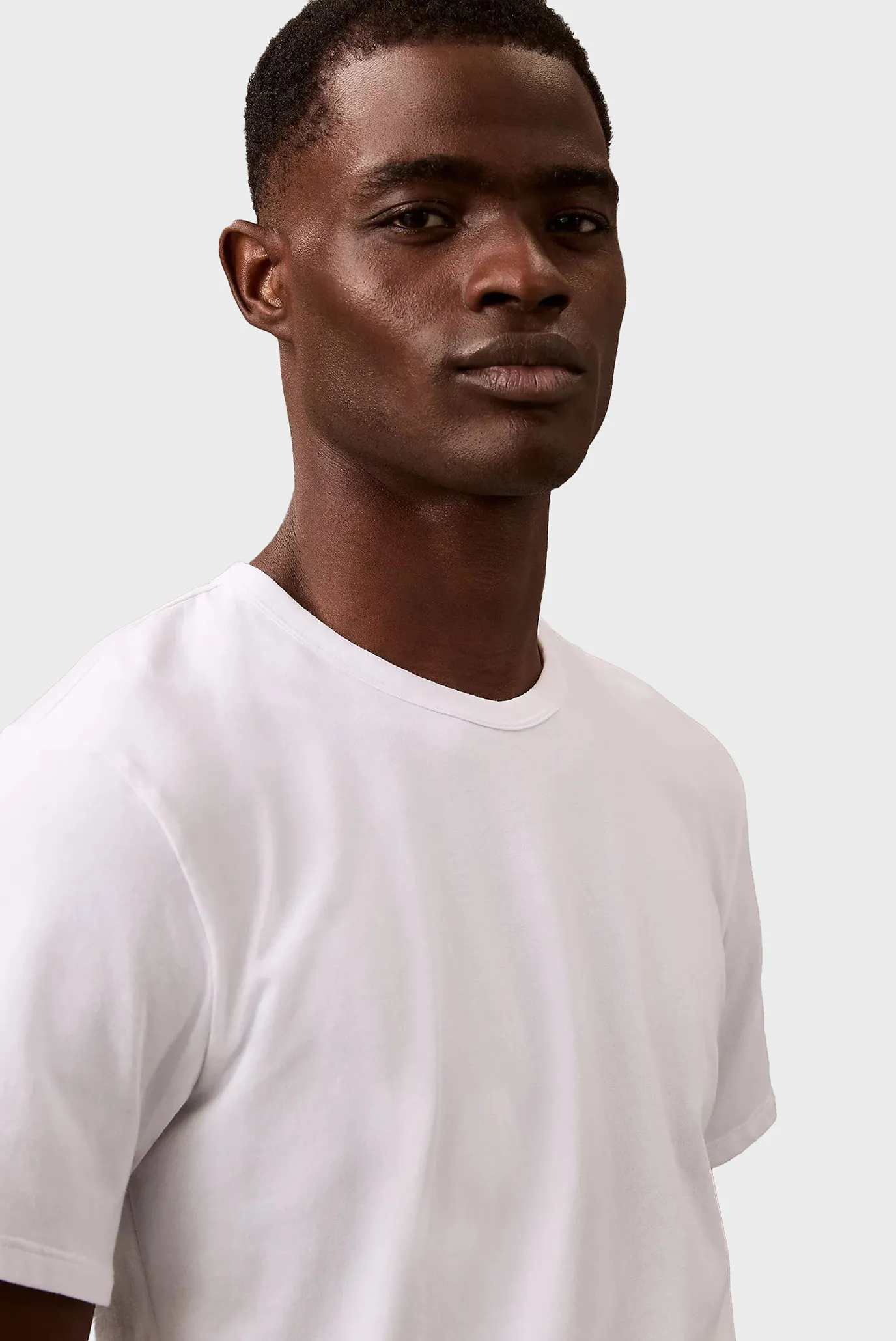 Чоловіча біла футболка (3 шт) S/S CREW NECK 4