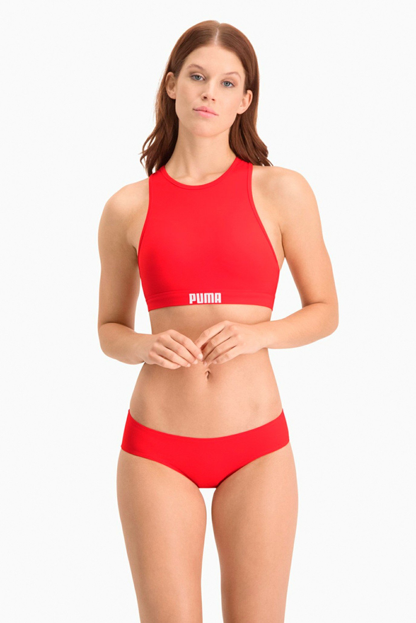 Женские красные трусики от купальника Swim Women’s Hipster Bottom 1