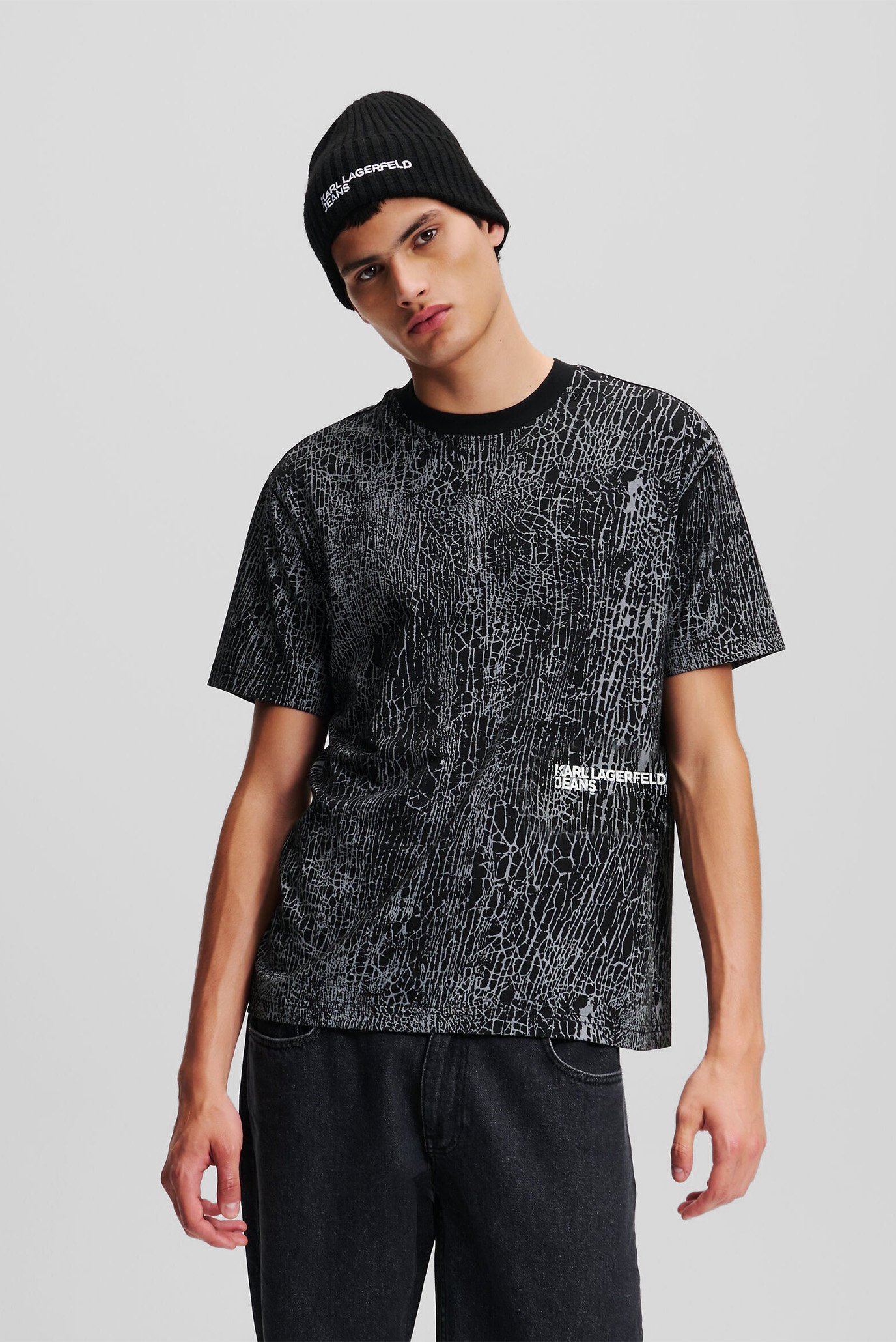 Мужская футболка klj regular sslv printed tee 1