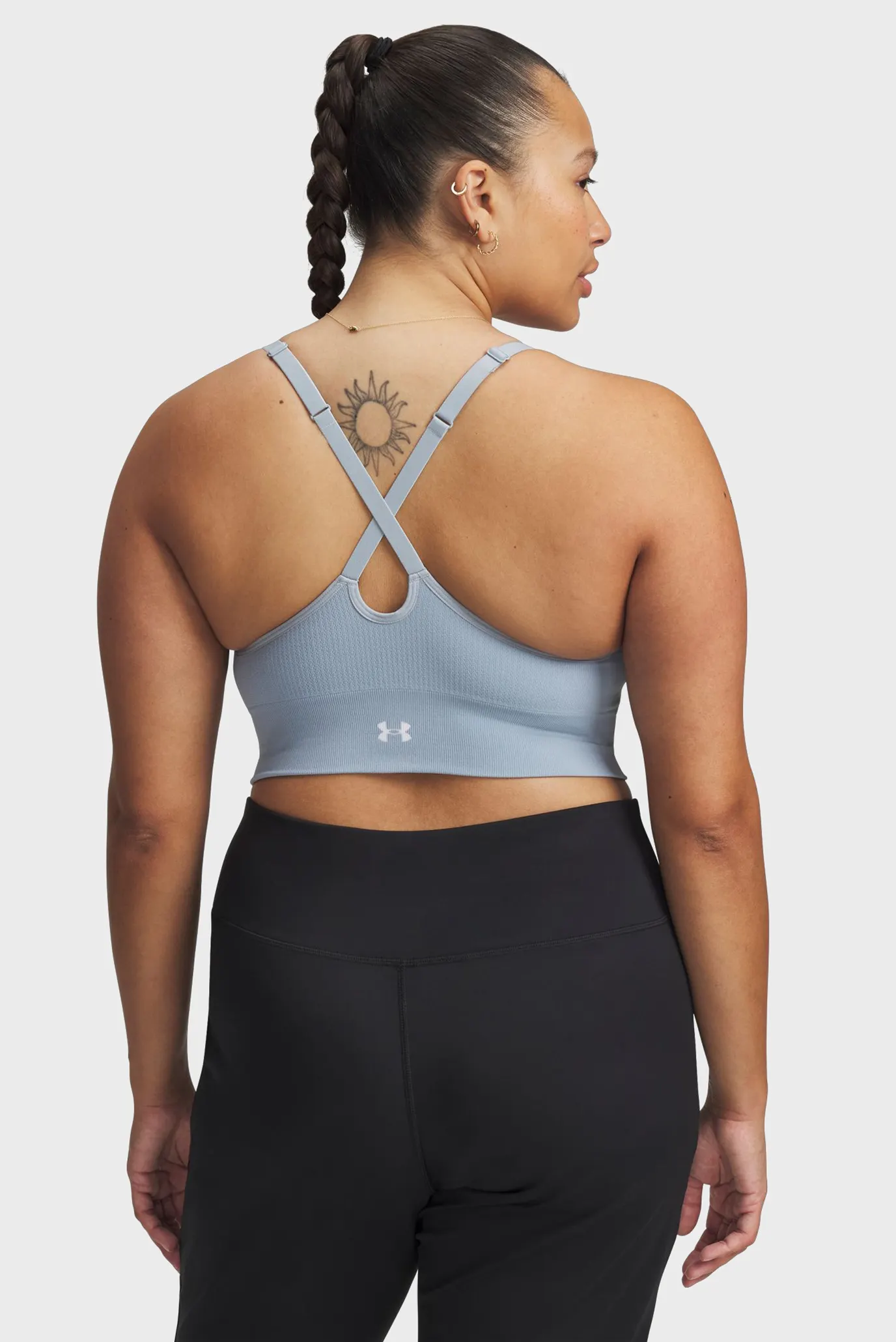 Жіночий блакитний топ Vanish Seamless Low Bra 8